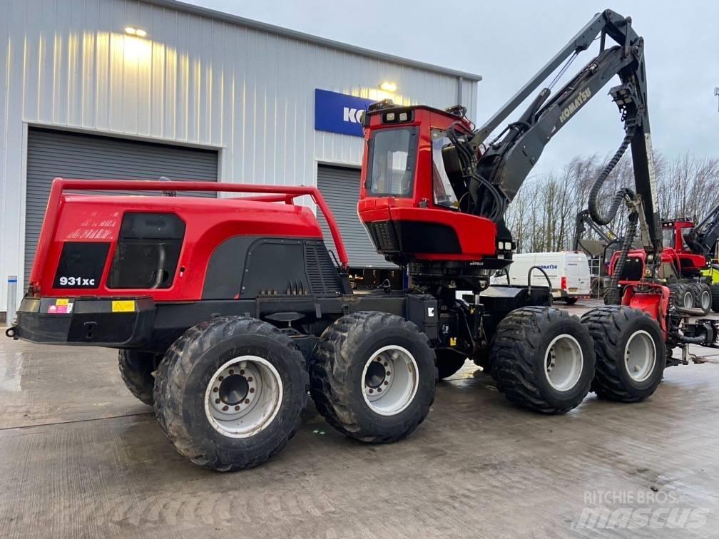 Komatsu 931XC Harvesterji