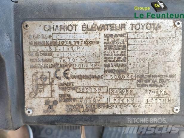 Toyota 02-7 FG A 50 Plinski viličarji