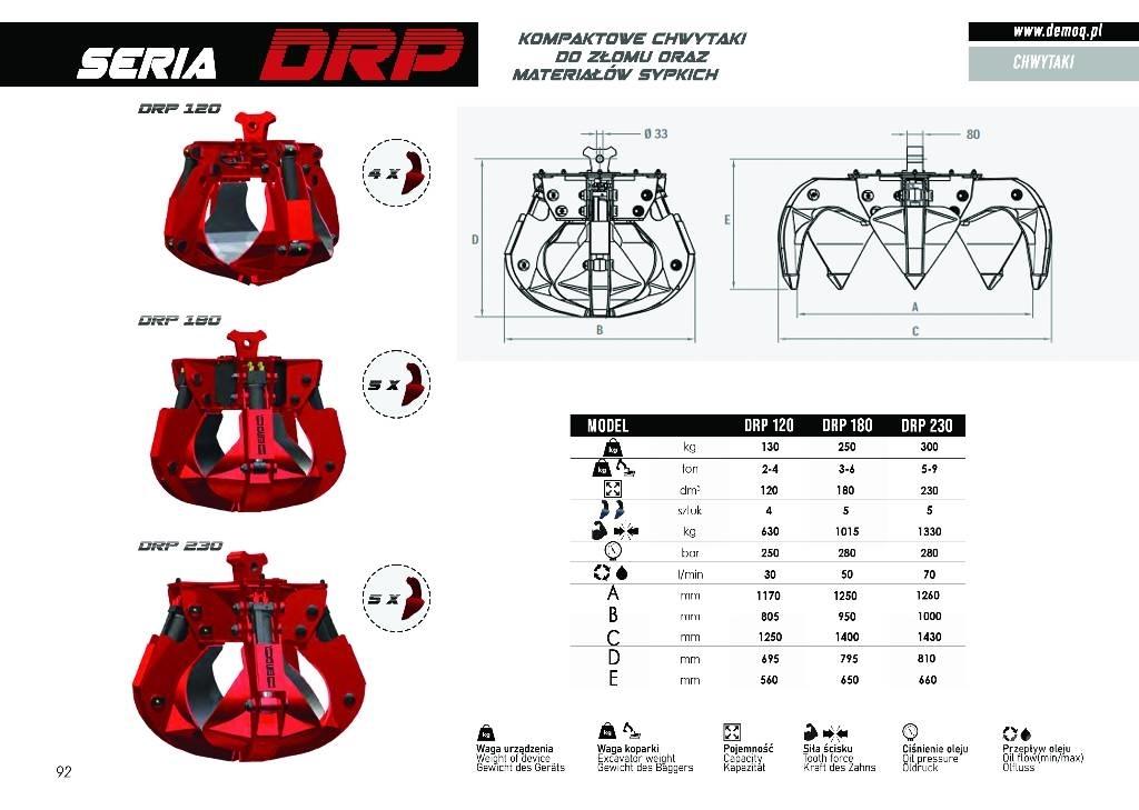  DEMOQ DRP250 4P Grabeži
