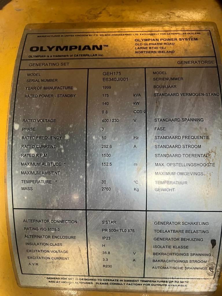Olympian GEH 175 Dizelski agregati
