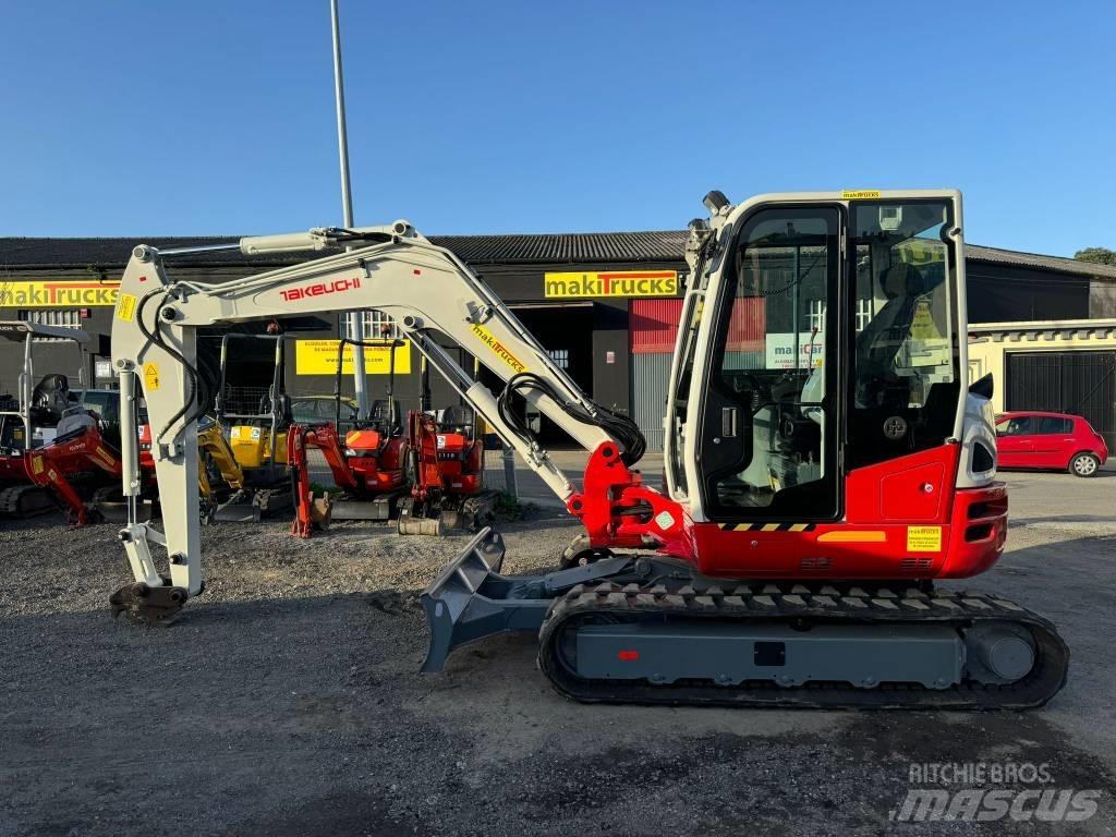Takeuchi TB 260 Mini bagri <7t