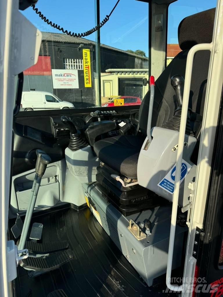 Takeuchi TB 260 Mini bagri <7t