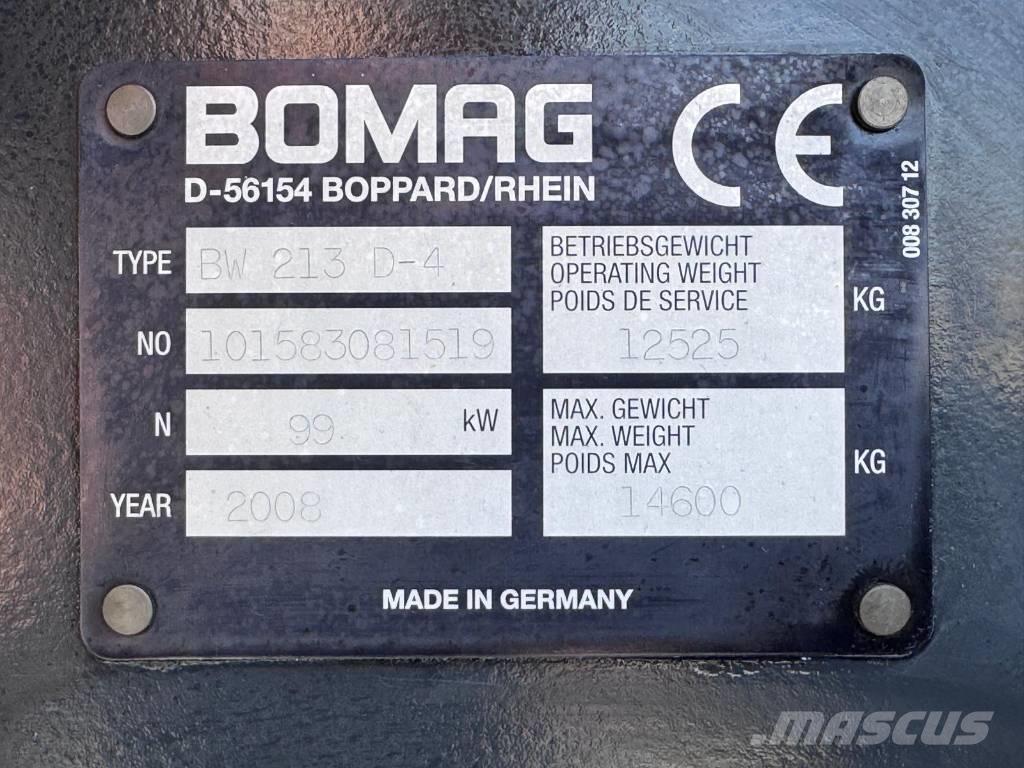 Bomag BW 213 D-4 Enojni valjarji