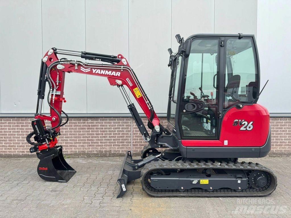 Yanmar SV26 Mini bagri <7t