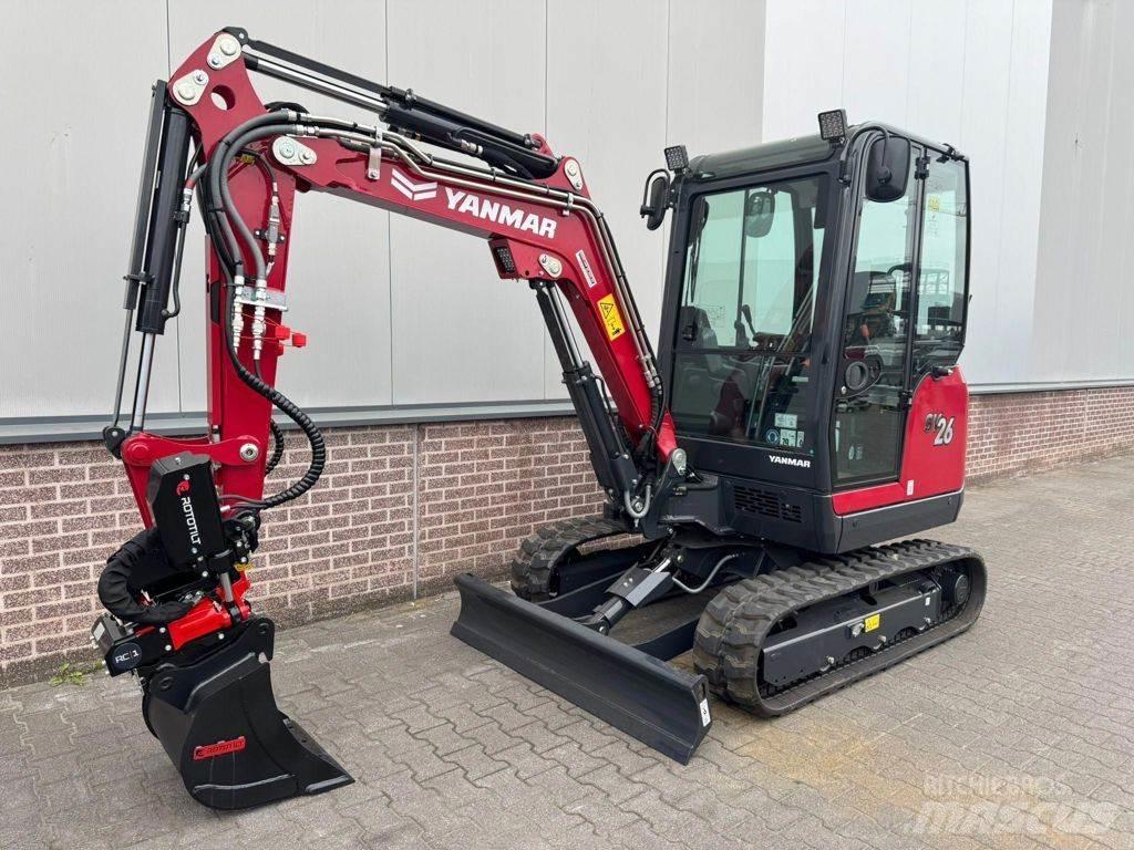 Yanmar SV26 Mini bagri <7t