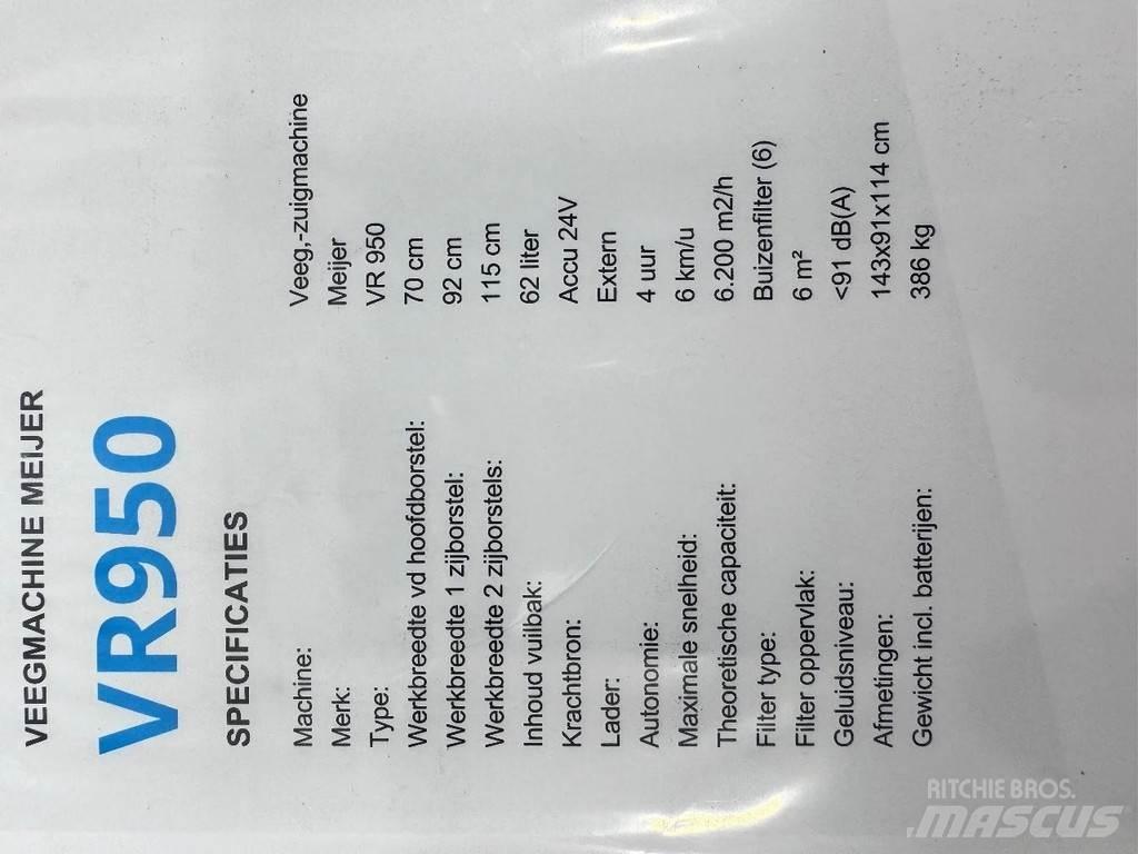 Meijer VR950 Cestni pometači