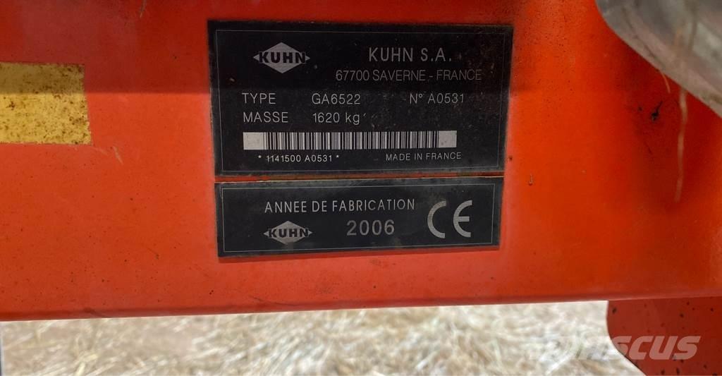 Kuhn GA 6522 Zgrabljalniki