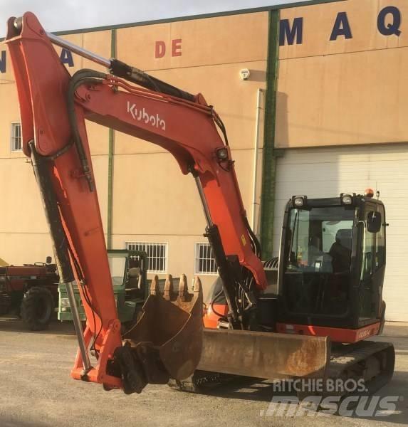 Kubota KX 080-4 Midi bagri 7t – 12t