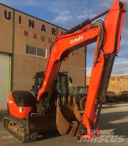 Kubota KX 080-4 Midi bagri 7t – 12t