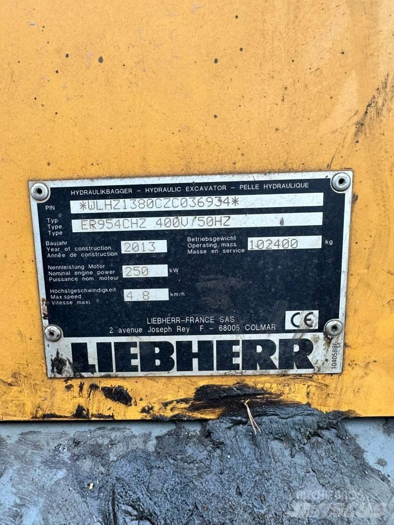 Liebherr ER 954C Bagri za prekladanje primarnih/sekundarnih surovin