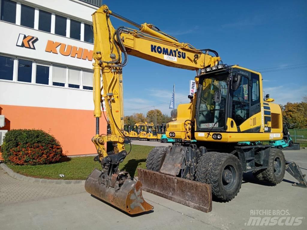 Komatsu PW 160-11 Bagri na kolesih