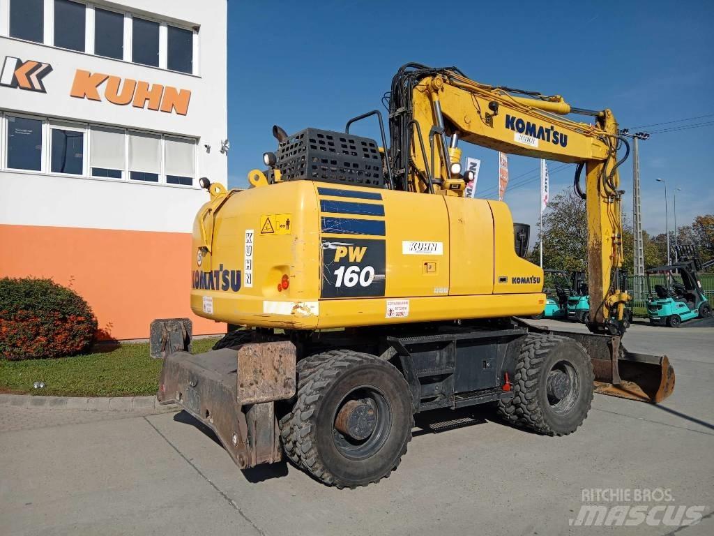 Komatsu PW 160-11 Bagri na kolesih