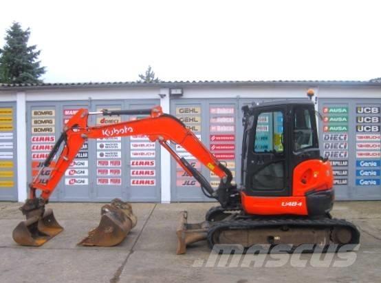 Kubota U 48-4 Mini bagri <7t