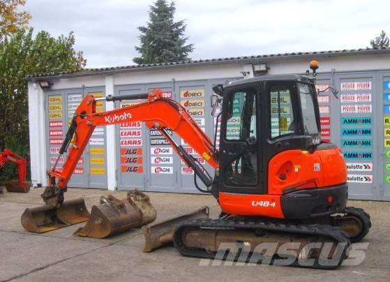 Kubota U 48-4 Mini bagri <7t