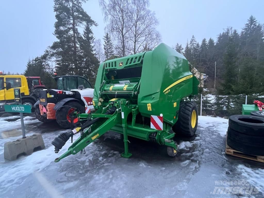 John Deere V451R Balirke (okrogle bale)