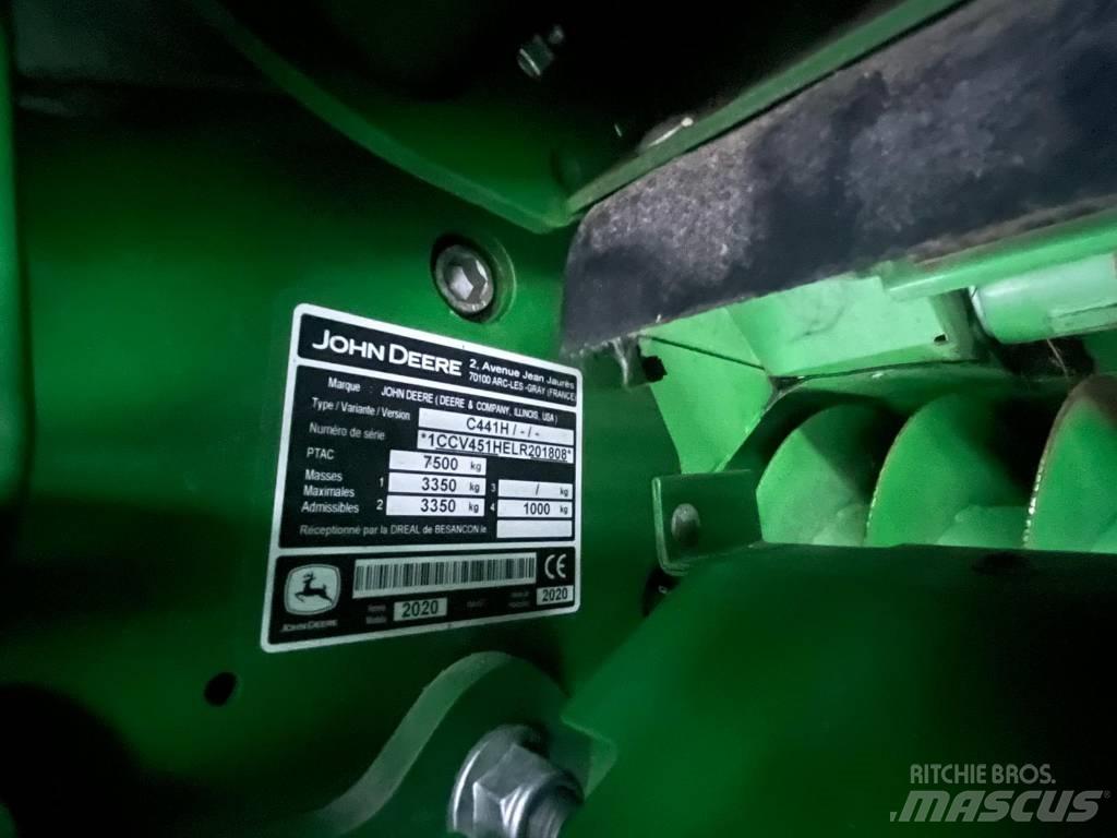 John Deere V451R Balirke (okrogle bale)