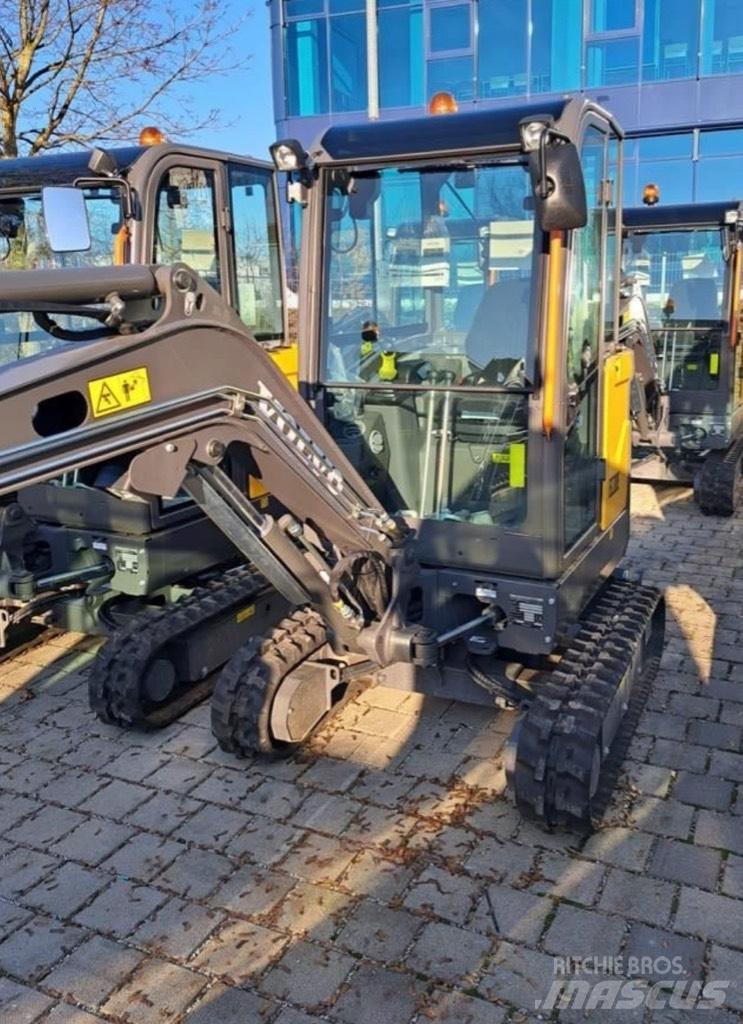 Volvo EC 20 E Mini bagri <7t