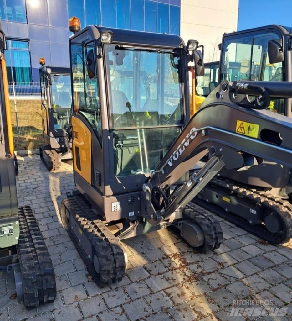 Volvo EC 20 E Mini bagri <7t