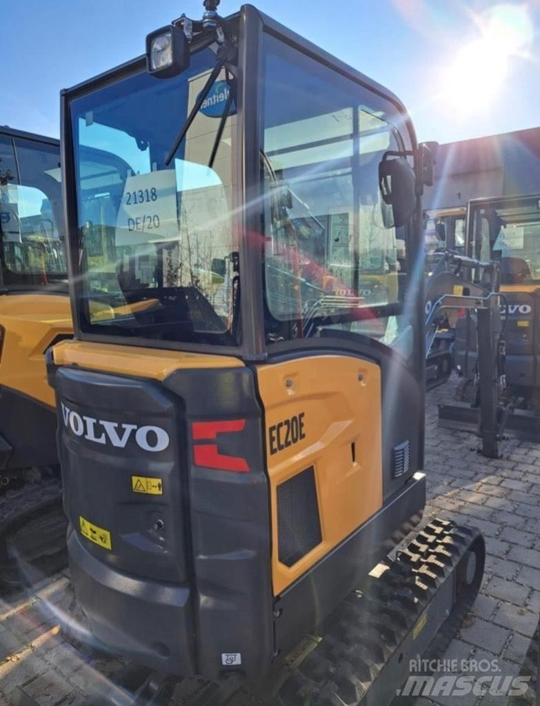 Volvo EC 20 E Mini bagri <7t