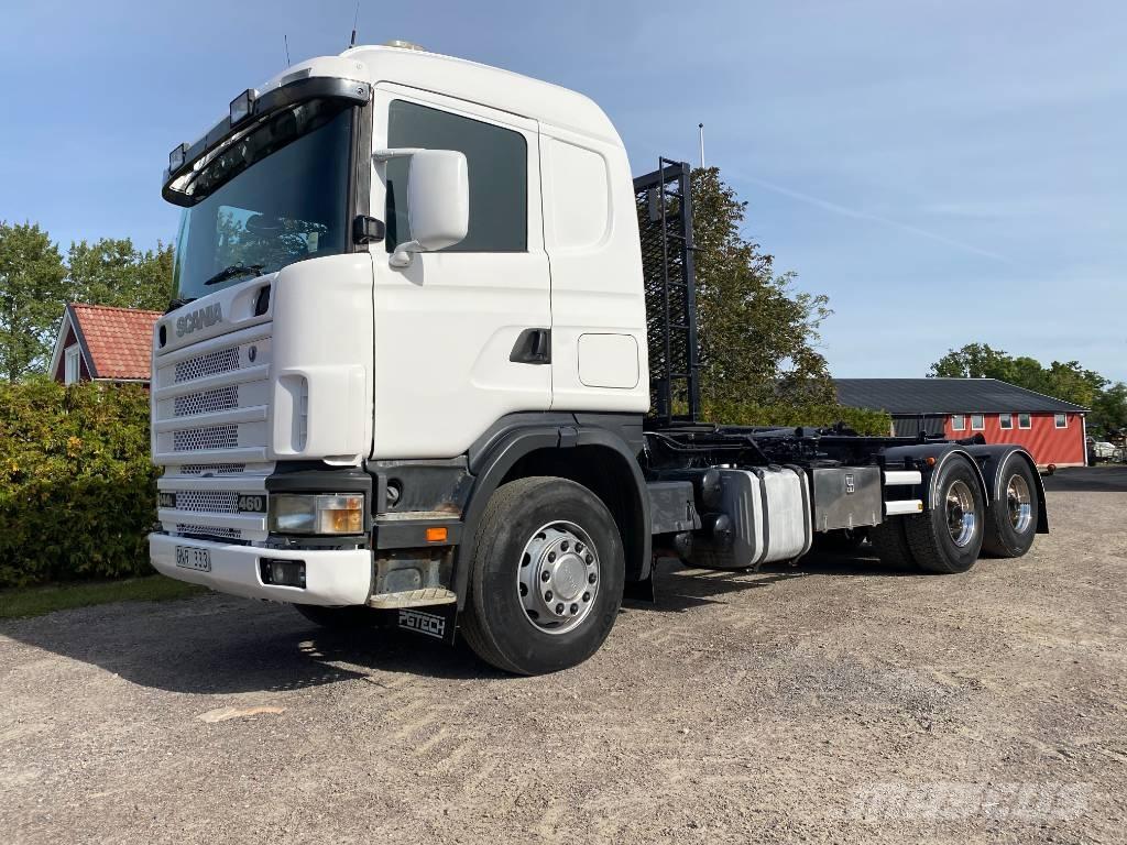 Scania R 144 Kotalni prekucni tovornjaki