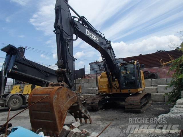 John Deere 245 GLC Bagri goseničarji
