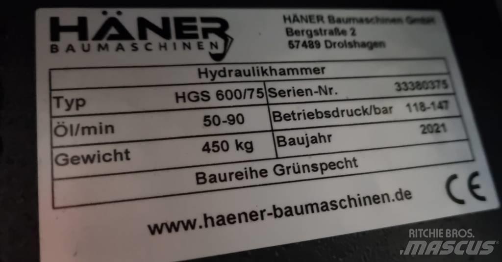Häner HGS 600/75 Kladiva