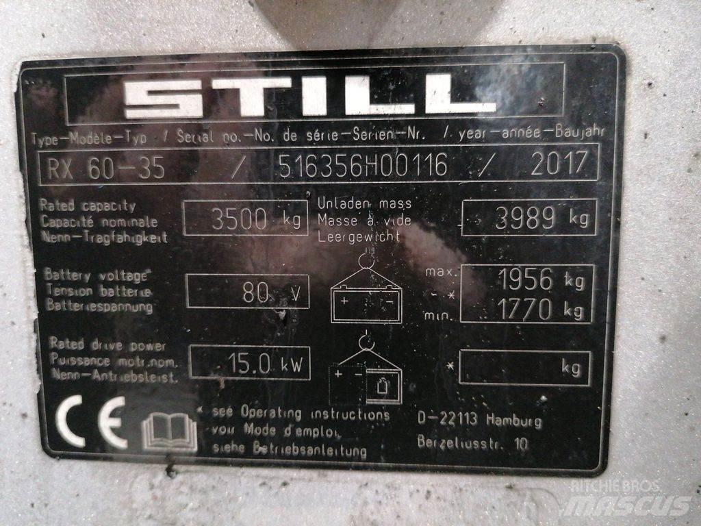 Still RX60-35 Električni viličarji