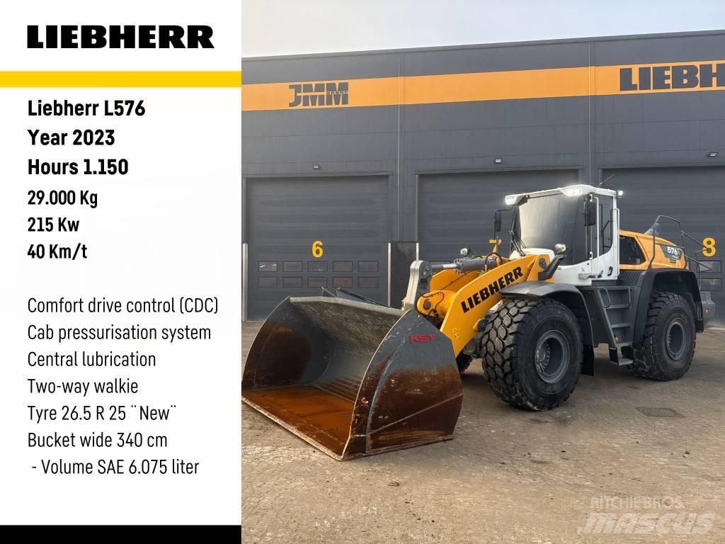 Liebherr L 576 Kolesni nakladalci