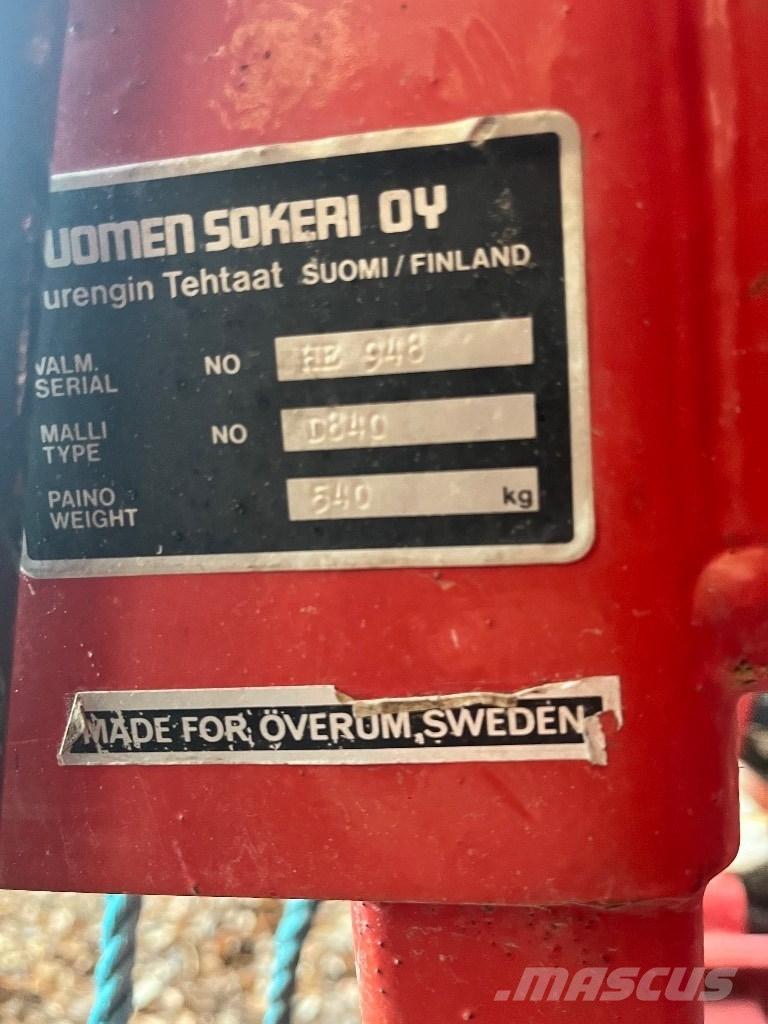 Överum D840 Sejalnice