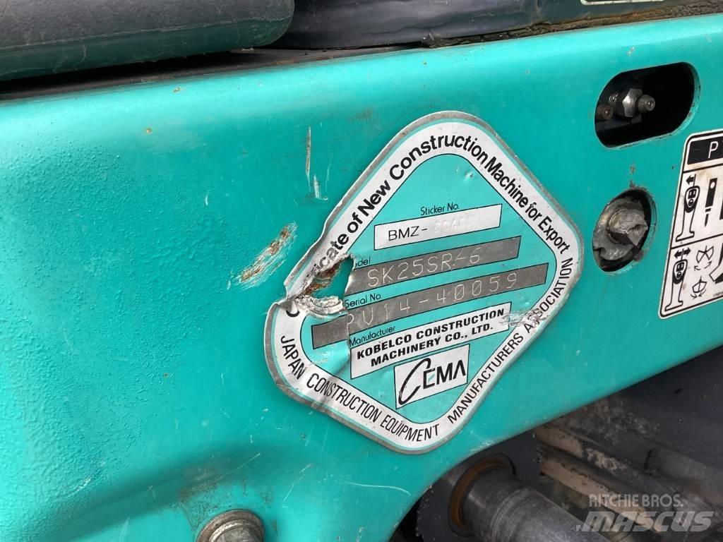 Kobelco SK25SR-6 Mini bagri <7t