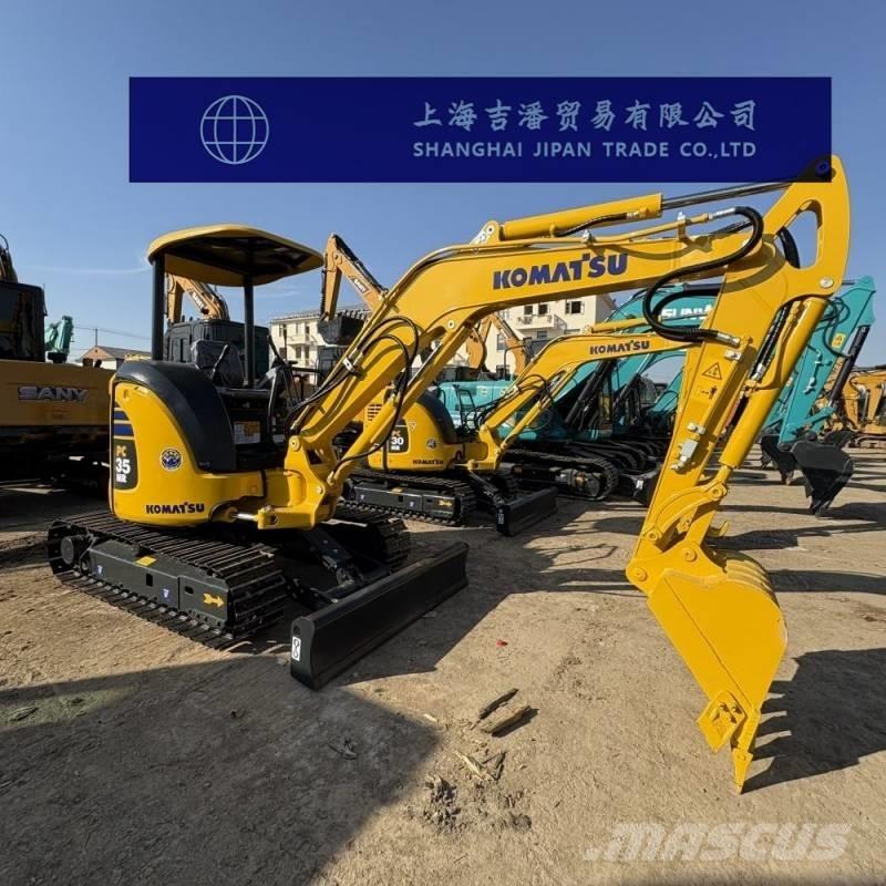 Komatsu PC 35 MR Mini bagri <7t
