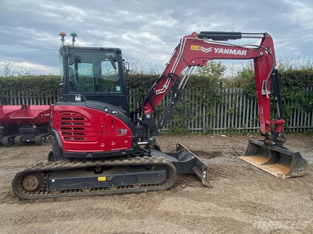 Yanmar Vio 50-6B Mini bagri <7t