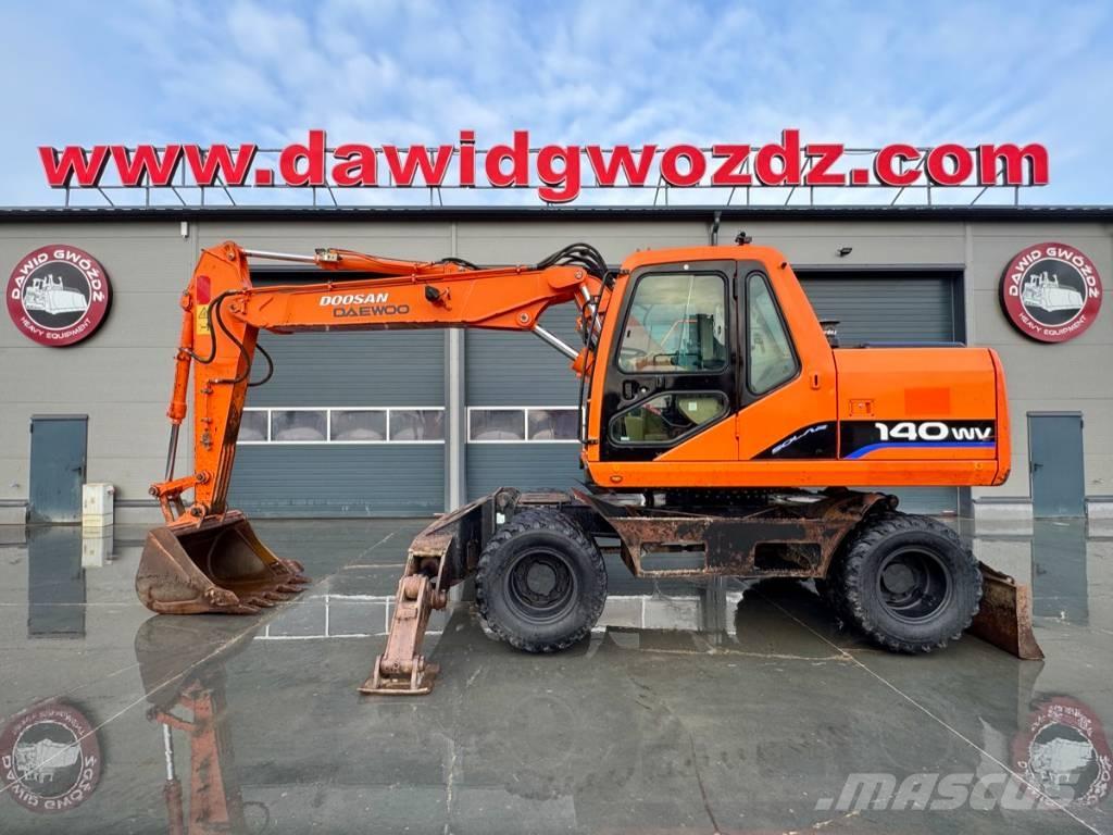 Doosan SOLAR 140W-V Bagri na kolesih