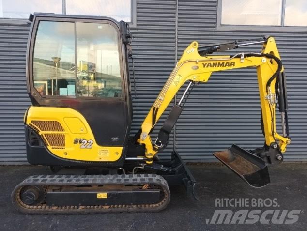 Yanmar sv22 Mini bagri <7t