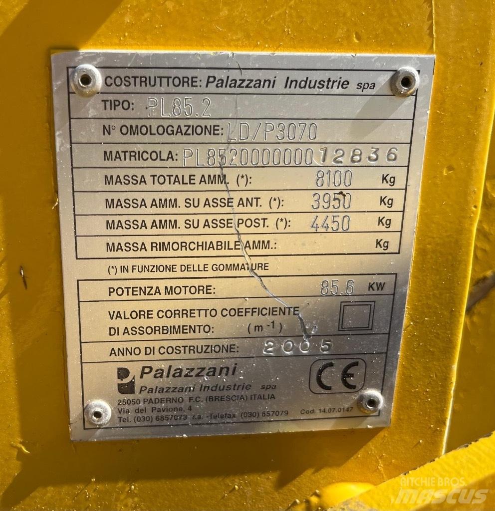 Palazzani PL 85.2 Mini nakladalci