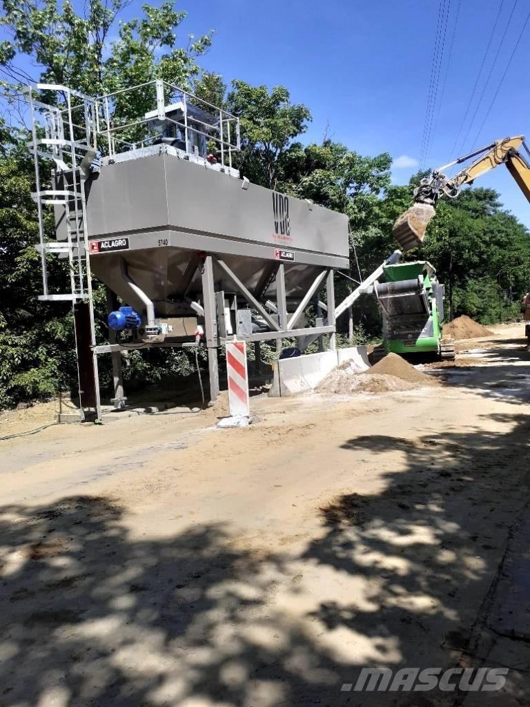  horizontal silo silo Manipulacija materiala - drugo