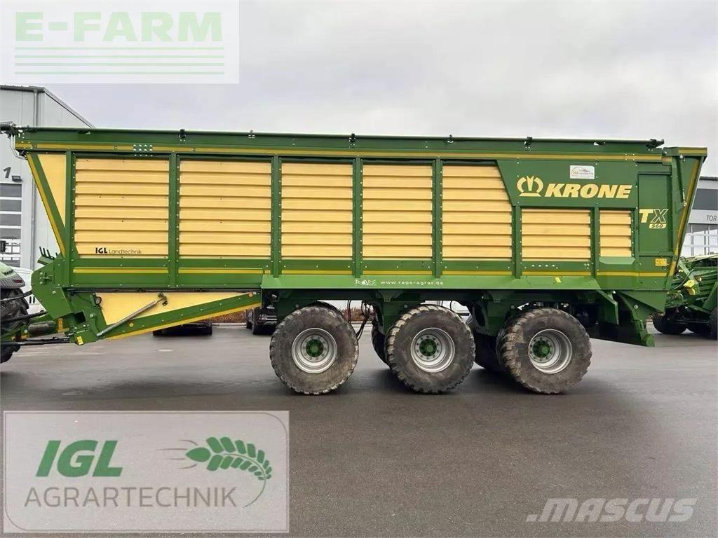 Krone tx 560 Prikolice za žito