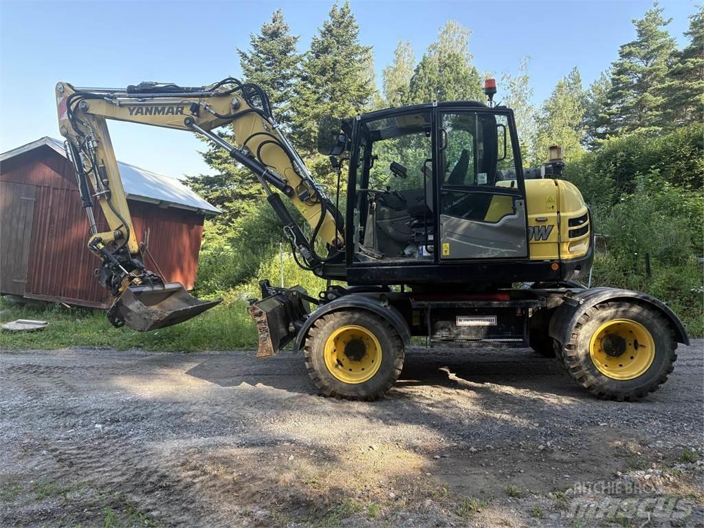 Yanmar B110W Bagri na kolesih