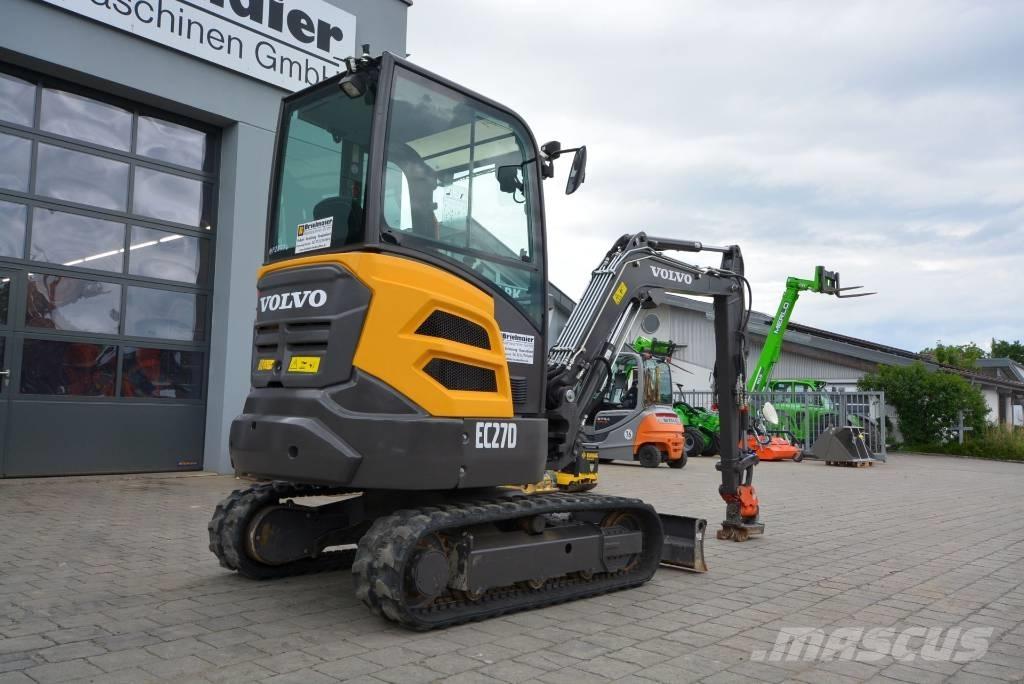 Volvo EC 27 D Mini bagri <7t