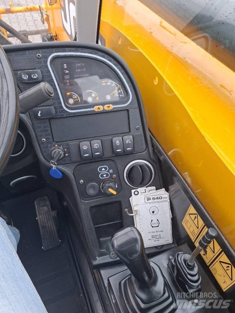 JCB 540-170 Teleskopski viličarji