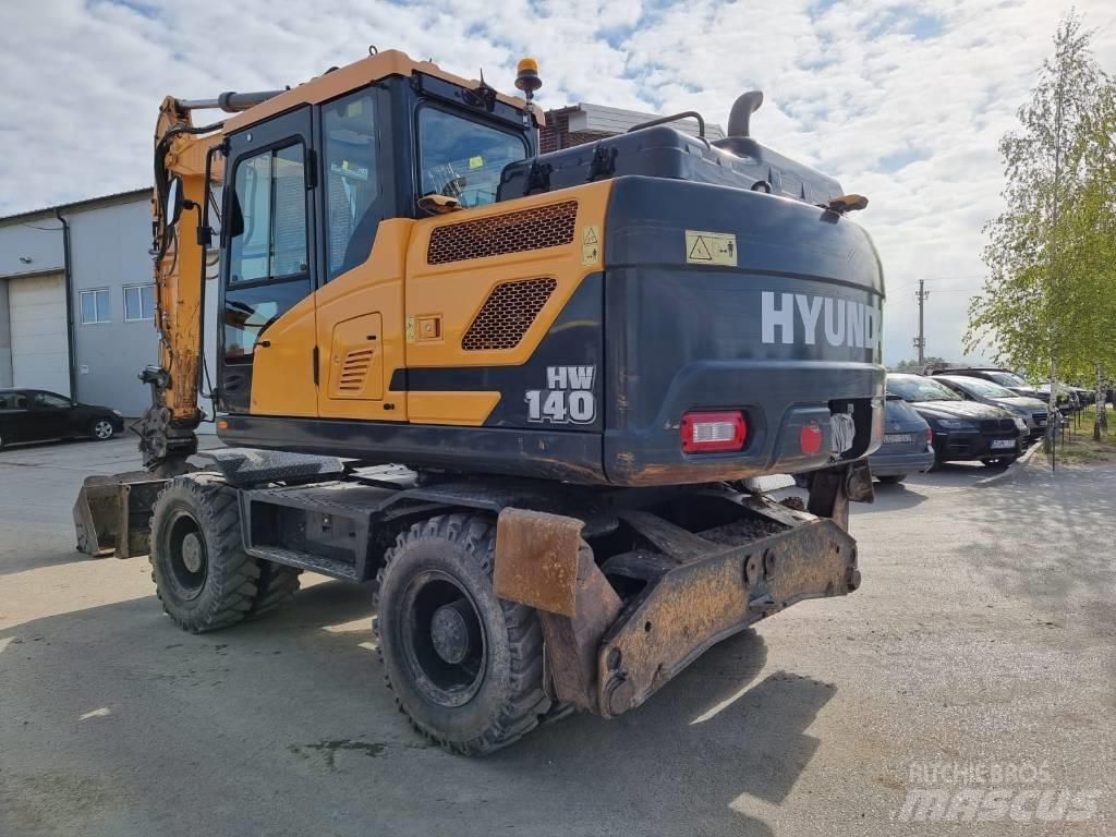Hyundai HW 140 Bagri na kolesih