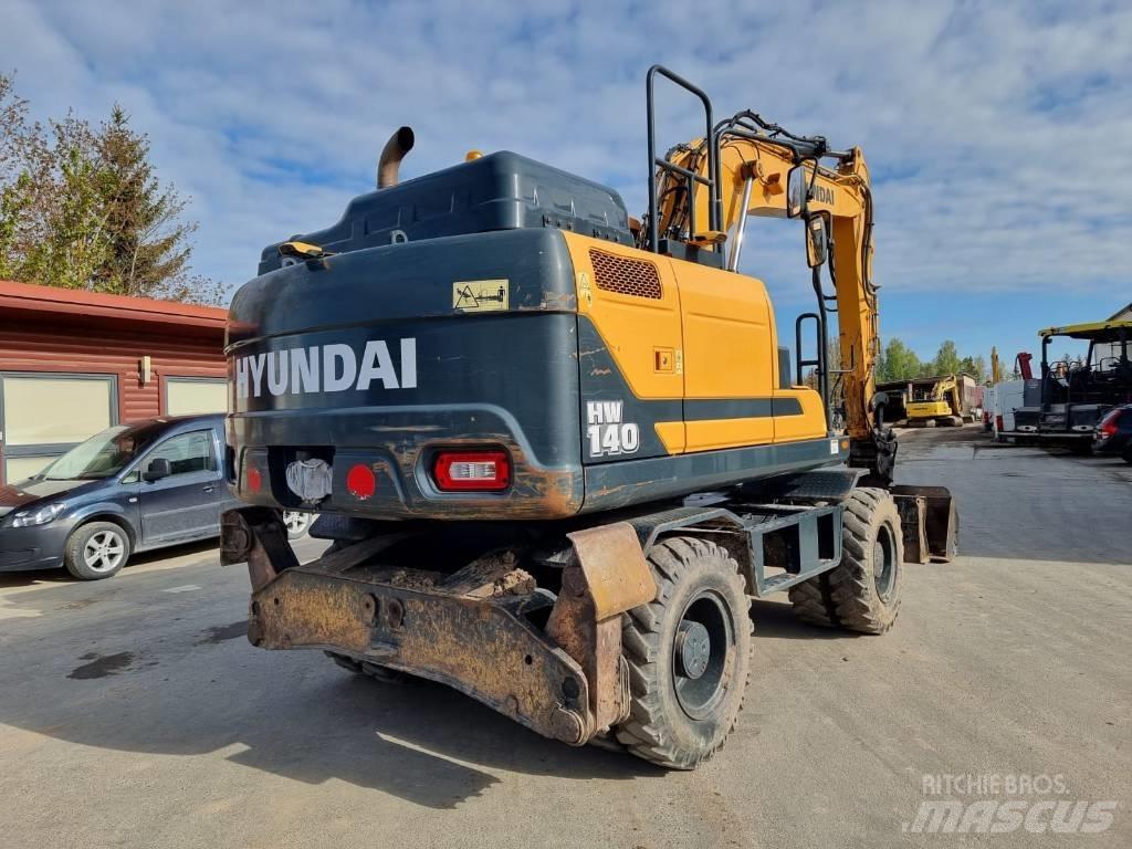Hyundai HW 140 Bagri na kolesih