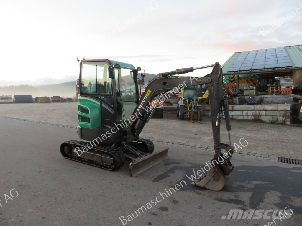 Volvo ECR 25 D Mini bagri <7t
