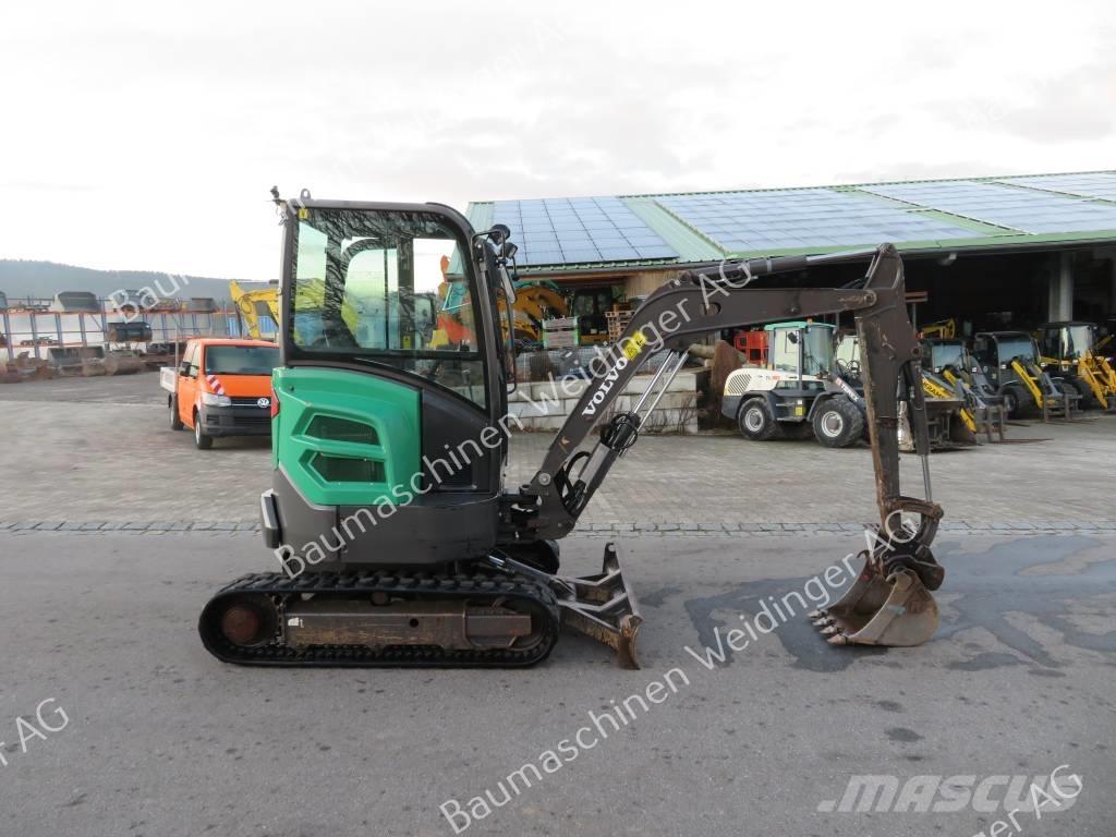 Volvo ECR 25 D Mini bagri <7t