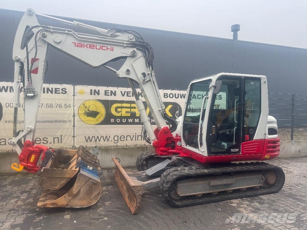 Takeuchi TB 290 Midi bagri 7t – 12t