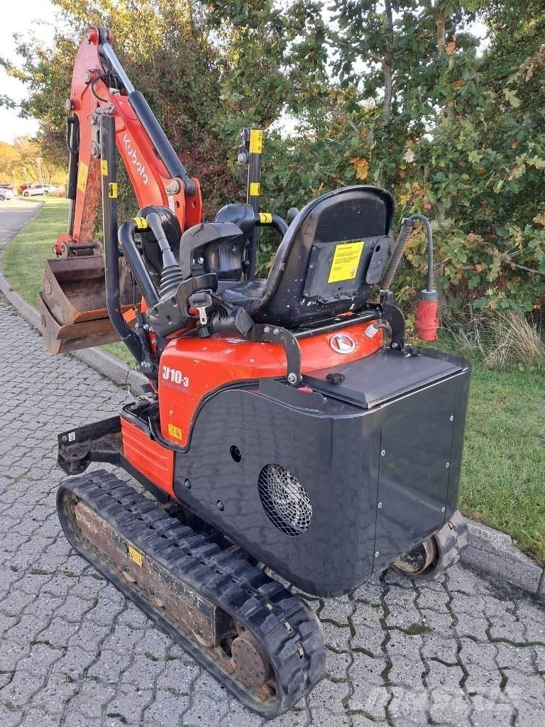 Kubota U 10-3 Mini bagri <7t