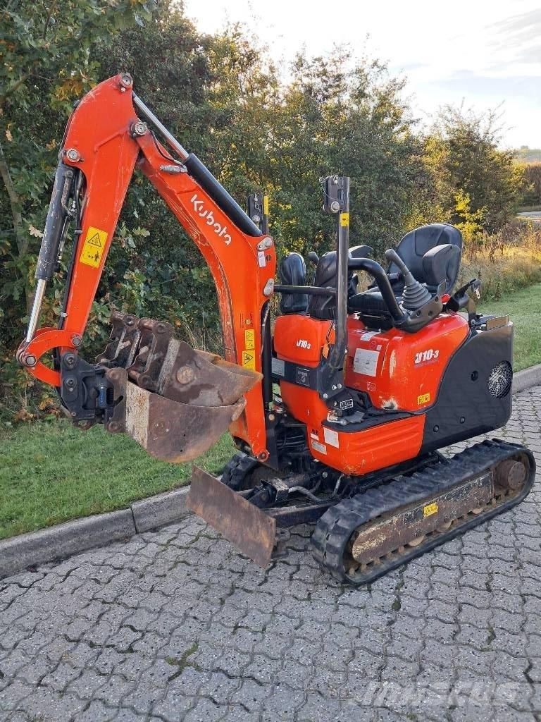 Kubota U 10-3 Mini bagri <7t