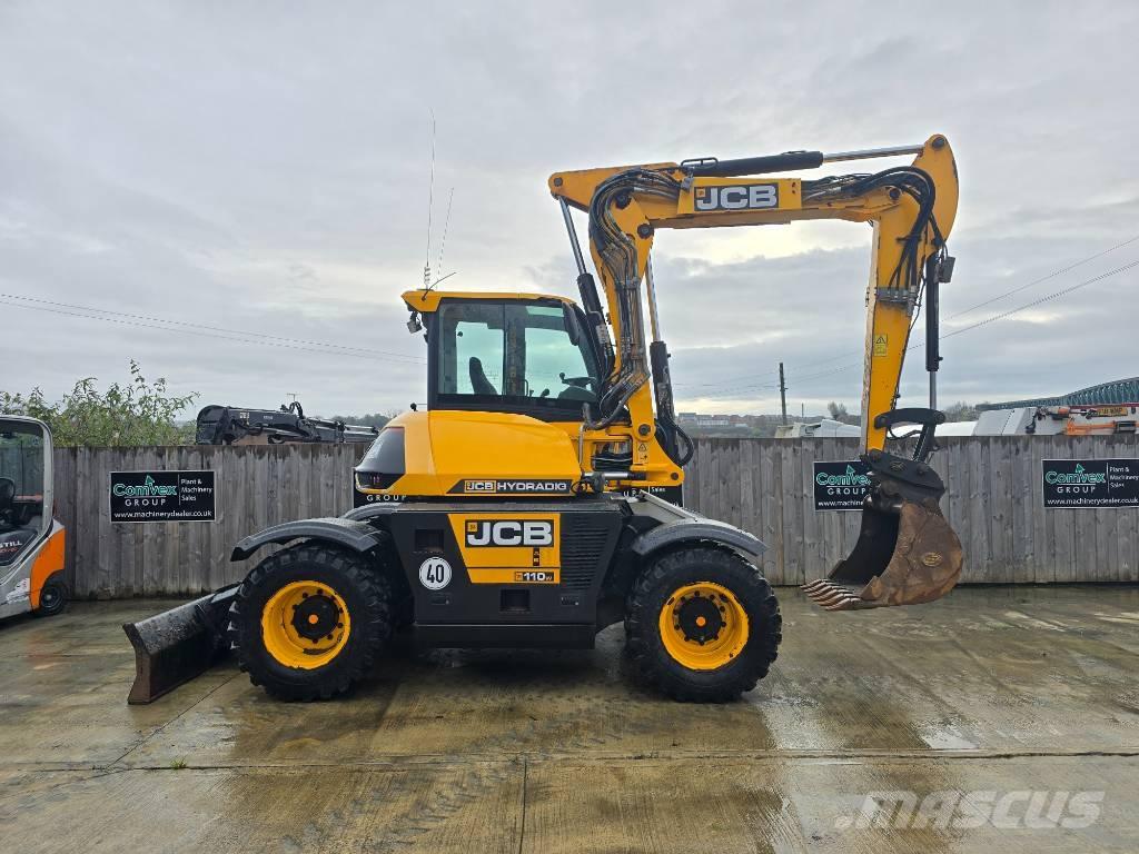 JCB Hydradig HD110 W Bagri na kolesih