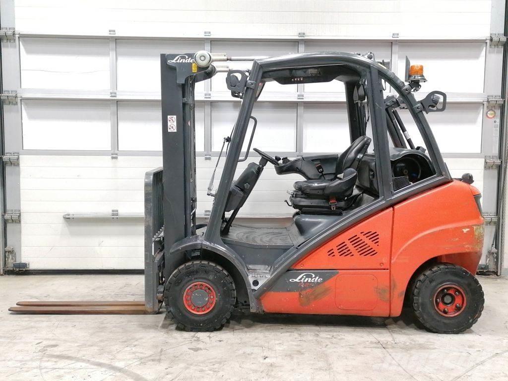 Linde H25T-01 Plinski viličarji