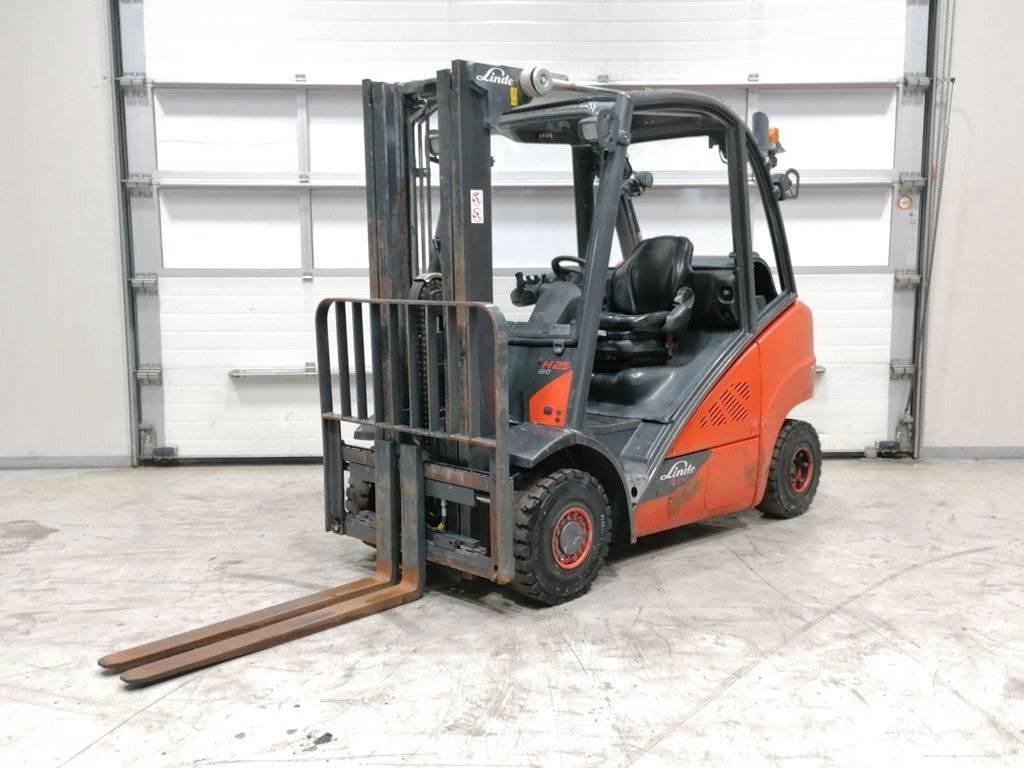 Linde H25T-01 Plinski viličarji